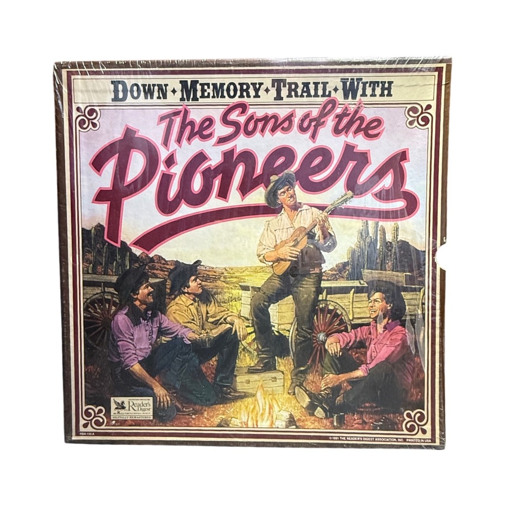 The Sons of the Pioneers Vinyl Record Collection Down Memory Trail